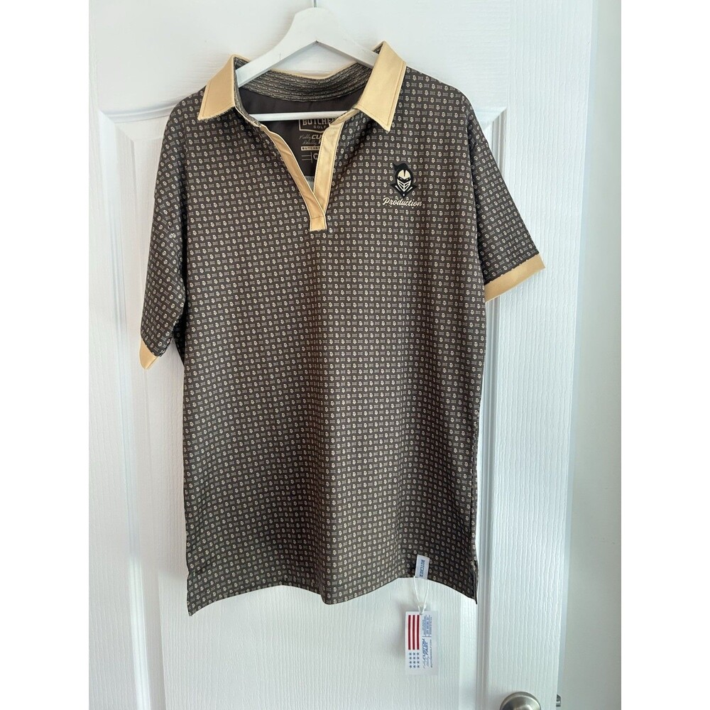 NEW UCF Polo Shirt Golf XL University Central Florida Knights Logo Butcher Comfy